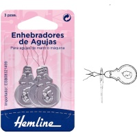 Enhebrador de agujas de coser - Hemline - 3 unidades