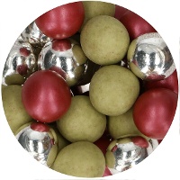 Bolas de chocolate de Holly Jolly de 130 g - Funcakes