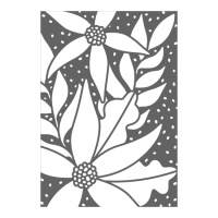 Plantilla stencil de flores y topos de 30 x 20,5 cm - Artemio