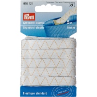 Cinta elástica de 1 cm blanco - Prym - 5 m