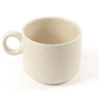 Taza de 350 ml crema apilable