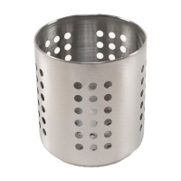 Bote para utensilios de cocina de acero inoxidable de 13 cm