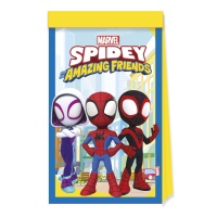 Bolsas de papel de Spidey - 4 unidades