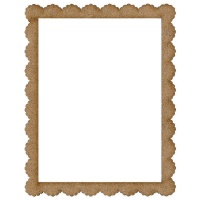 Shaker de madera de marco rectangular blonda con acetato de 9 x 7 cm - Artis decor