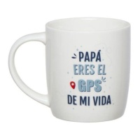 Taza de 350 ml Papá eres el GPS de mi vida