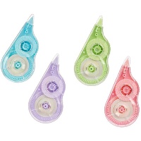 Cinta correctora de colores surtidos - 12 metros