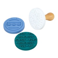 Set de sello estampador de Navidad - Wilton - 3 unidades