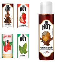 Gel de efecto calor con sabores de 35 ml - HotFlowers - 1 unidad