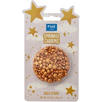 Sprinkles de estrellas doradas de 25 gr - PME