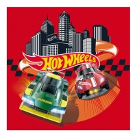 Servilletas de Hot Wheels de 16,5 cm - 20 unidades