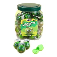 Manzanas verdes de gominola rellenas de gelatina de 18 gr - 50 unidades