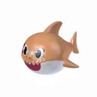 Figura para tarta de Grandma Shark de 6,5 cm - 1 unidad