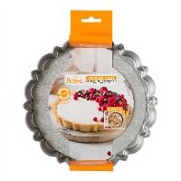 Molde redondo de 20 x 20 x 3 cm con fondo extraíble - Decora