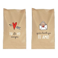 Sobre regalo de 40 x 25 de Amor craft - 4 unidades