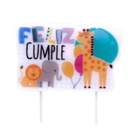 Velas de Feliz Cumpleaños de animales