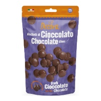 Gotas de chocolate negro de 250 gr - Decora