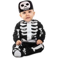 Disfraz de esqueleto para bebé
