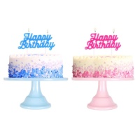 Vela de Happy Birthday de 5 x 11 cm