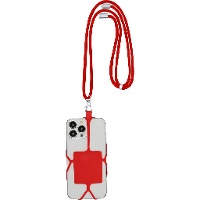 Lanyard con portamóvil flexible