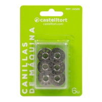Canillas para máquina de coser de metal - Castelltort - 6 unidades