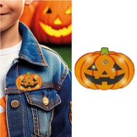 Pin de calabaza con luz de 3 cm