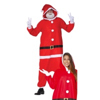 Disfraz de Papá Noel con capucha para adulto