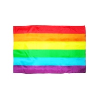 Bandera arcoíris de 90 x 140 cm