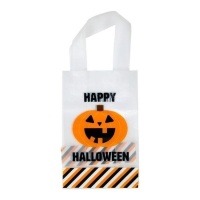 Bolsas de Halloween con asa de 13 x 8 x 20 cm - Wilton - 10 unidades