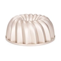 Molde Bundt de aluminio forma redondeada de 24 cm - Patisse