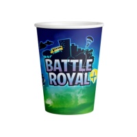 Vasos de Battle Royal de 250 ml - 8 unidades