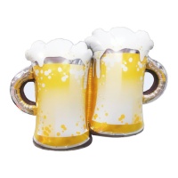 Globo de cervezas brindando de 92 cm