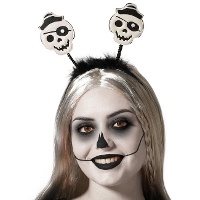 Diadema con calaveras pirata