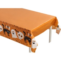 Mantel de Halloween Boo de 1,83 x 1,32 m