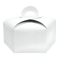 Caja de 21 x 21 x 10 cm para tarta hexagonal