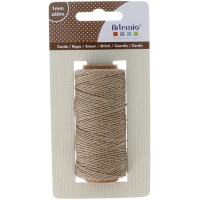 Bobina de cordel beige de 1 mm de 60 m