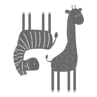 Troqueles de jirafa y cebra - Artemio - 2 unidades