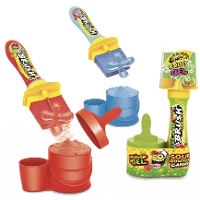 Brocha de caramelo con gel y polvos de 50 gr