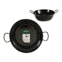 Sartén gazpachera de 32 cm esmaltada con asas