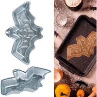 Molde de murciélago de metal de 32 x 19 cm