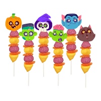 Brocheta de nubes de Halloween con figuras de 60 gr - 1 unidad