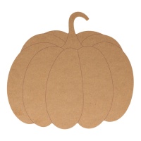 Silueta MDF 25 cm | Calabaza