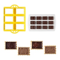 Kit para galletas con chocolate - Decora - 2 piezas
