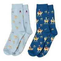 Calcetines de Reyes Magos - talla 42-47 - 1 par