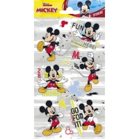 Pegatinas brillantes de Mickey Mouse - 1 hoja