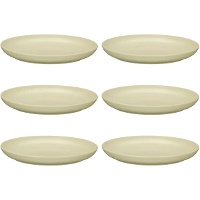 Plato de 26 cm moteado llano - Vessia - 6 unidades