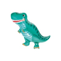 Globo de dinosaurio verde de 96 cm - Amber