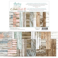 Kit de papeles de Scrapbooking de Basic Book 10 Madera - Mintay papers - 24 hojas