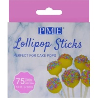 Palitos para cake pops de 9,5 cm - PME - 75 unidades