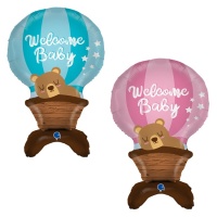 Globo Welcome Baby con base de 97 cm - Grabo