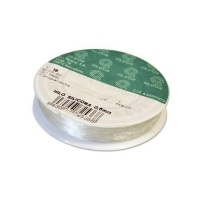 Hilo elástico de silicona transparente de 0,6 mm - Fildor - 25 m